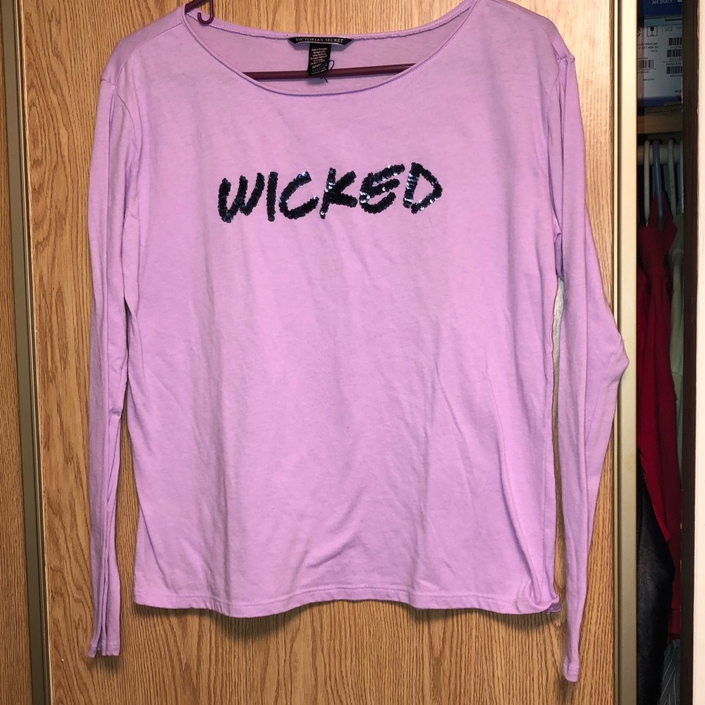 Victoria’s Secret Purple Shirt